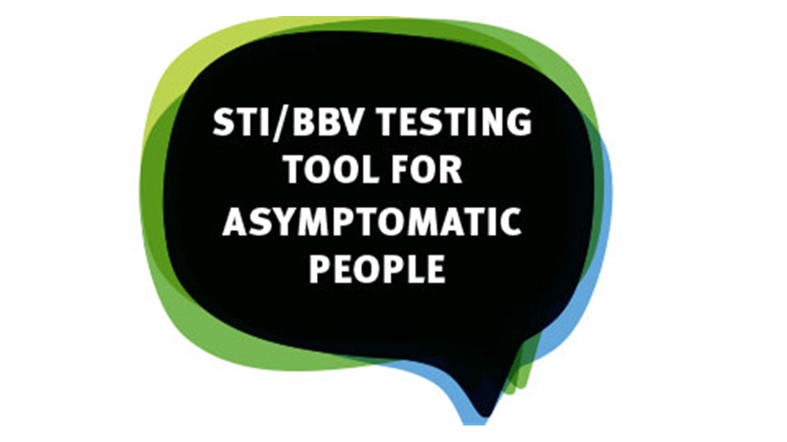 Updated STI BBV testing tools for asymptomatic people Northern